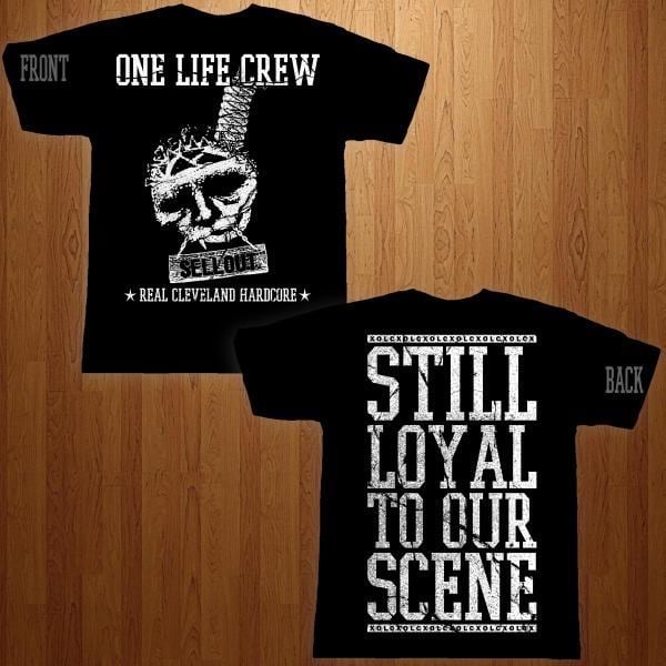 True Hardcore — One Life Crew shirts (2 designs, only 5 left!)