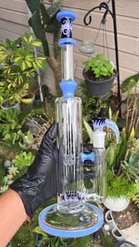 Image 2 of 2K Glass Art 2 Line Straight Tube