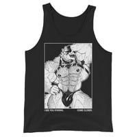 Image 1 of Romulus Bicep Lick Tank Top (Black)