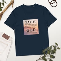 Image 3 of organic cotton t-shirt (Faith)
