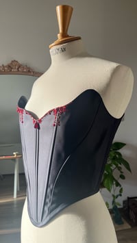 Image 3 of Vampire Corset - Black