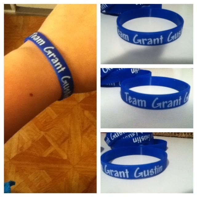 Image of Team Grant Gustin Bracelet 