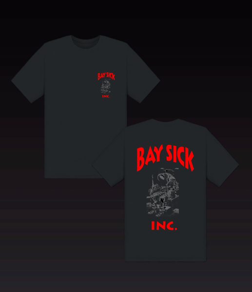 Image of Electric Chair BaySick Black T Shirt 