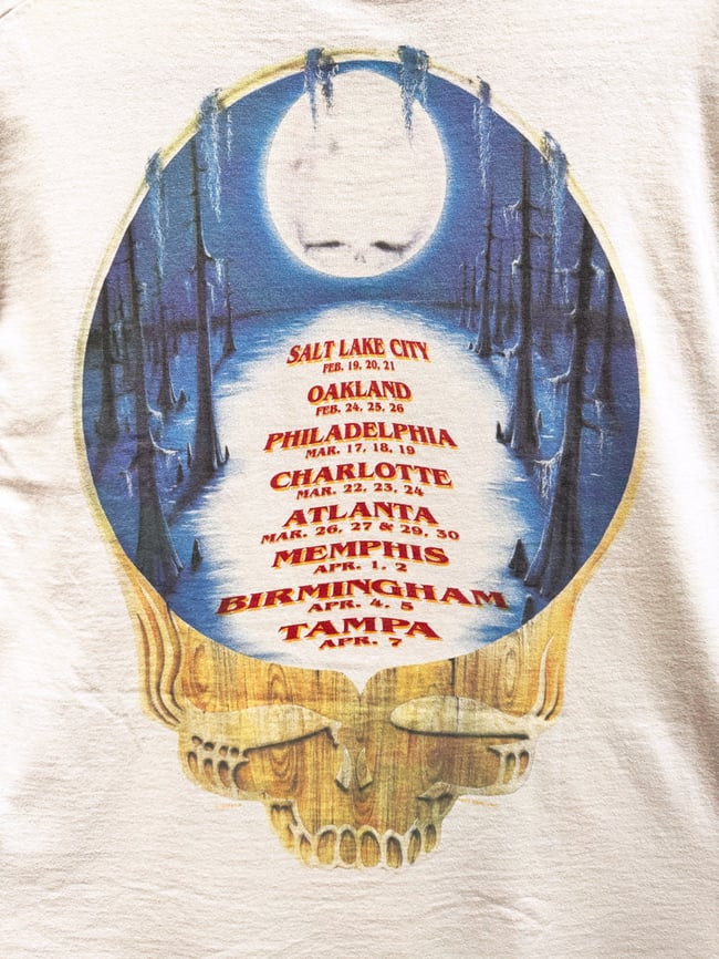 Grateful Dead 1995 ‘Zydeadco’ T-Shirt - Size XL