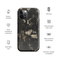 Image 12 of Cuddling Black Cats Goth Inspired Tough Case for iPhone®