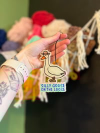 {Gingerbread & Applesauce Scented}  Silly Goose On The Loose Freshie