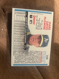 Image 2 of mark Mcgwire Donruss 1992