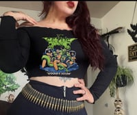 Image 1 of Off Shoulder Crop Top