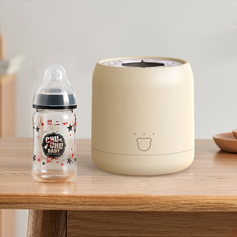 Image of Electric Milk Bottle Shaker, USB Smart Intelligent Milk Powder Mixer, Lithium battery, Baby Formula 