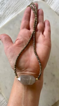 Image 4 of last one! GRAY TIBETAN QTZ/PYRITE