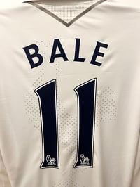 Image 5 of Tottenham Hotspur “BALE 11” 2012/13 Long Sleeve Home Shirt + patches (L)