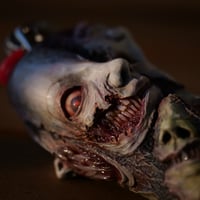 Image 1 of Face Off collectible Bic lighter sleeve, original sculpt, functional art OOAK