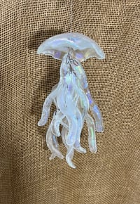 Image 1 of Dichroic Jellyfish Wind Chimes