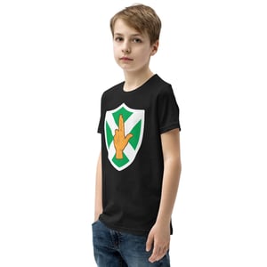 Image of Crest Youth Boys Black T-Shirt