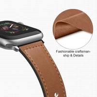 Image 13 of Apple Watch Leather Strap Bundle