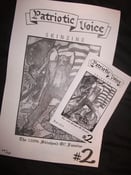 Image of Patriotic Voice Skinzine - Issue #2 -- w/ LTD. (50 made) 11"x17" poster - just $1 more!