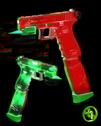 Image 1 of 1of1 G-19 Lamp (Red & Green)