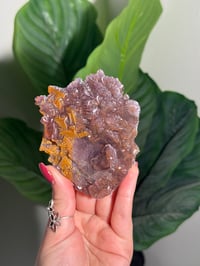 Image 1 of NATURAL RAINBOW IRIDESCENT CUBIC FLUORITE -CHINA- C