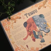 Image 3 of Tengu illustration