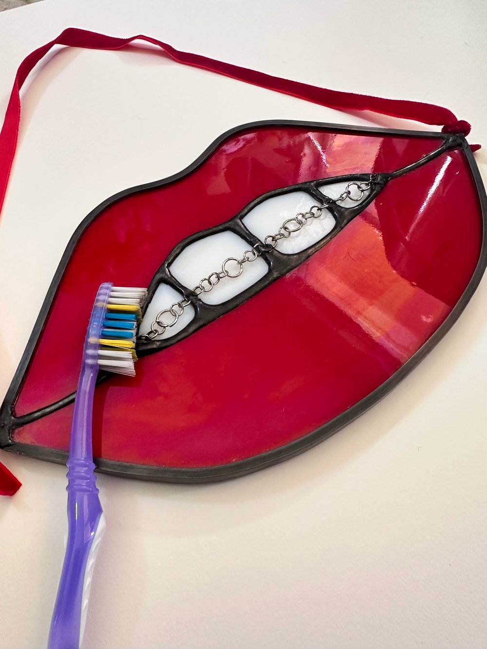 Image of brace face