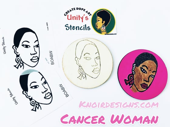 Image of Unity’s Stencils (Cancer Woman) Designs 