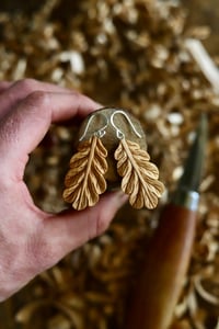 Image 1 of  Oak Leaf Earrings