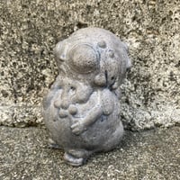 Image 4 of Concrete Cast, One-off Bloat Figure G. 1.5 pounds, free shipping.