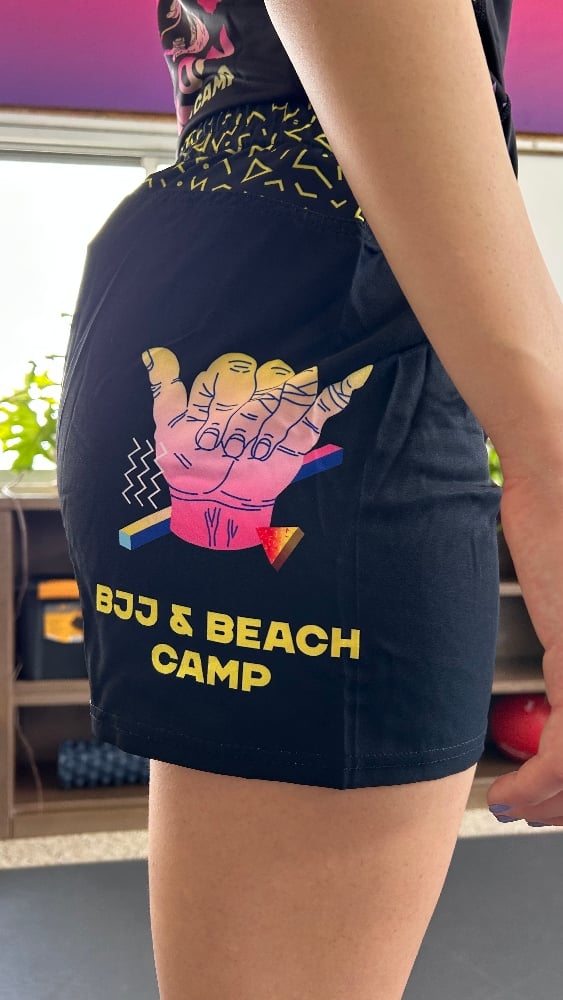 Image of BJJ&Beach Camp 2024 limited edition fight short
