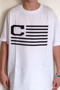 Image of Black Hip Flag Tee