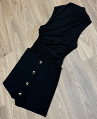 Image 2 of High neck gathered body - 2 colours 