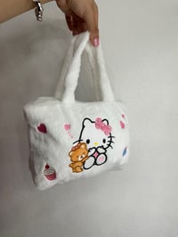 Image 2 of White bear Bag