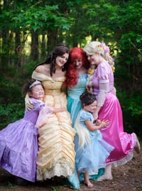 Image 7 of Princess, unicorn tea party, meet and greet with princesses, snow fall, unicorn rides. 