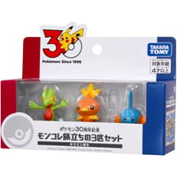 Image 1 of Pokemon Moncelle 30th Anniversary Starter Collection Hoenn Region - Treecko/Torchic/Mudkip