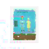 Image 1 of Camino Encanto Framed poster