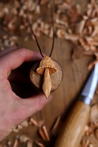 Image 5 of Mushroom- Pendant Necklace 