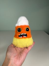 Image 2 of Weighted Minky Candy Corns
