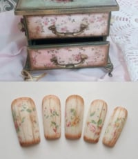Image 1 of Floral Wood Set