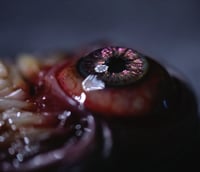 Image 19 of Custom Swappable Phone Grip for smartphones, reflective pupil, glow in the dark. Madballz