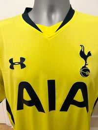 Image 4 of Tottenham Hotspur “KANE 18” 2014/15 Third Shirt + PL patches (M)