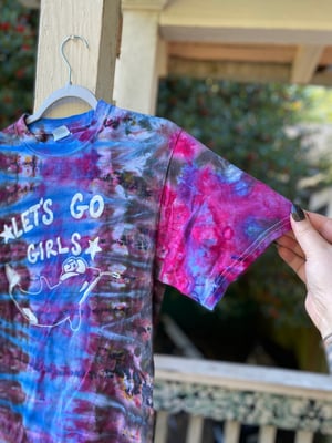 Image of SMALL Let's Go Girls Tie Dye Shirt 3