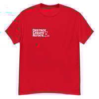 Image 5 of Rotate Tee (5 colors white print)