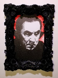 Custom Framed Dracula Drawing
