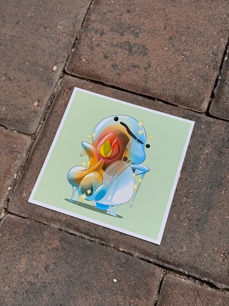 Image of Shiny Goopy Starters Prints