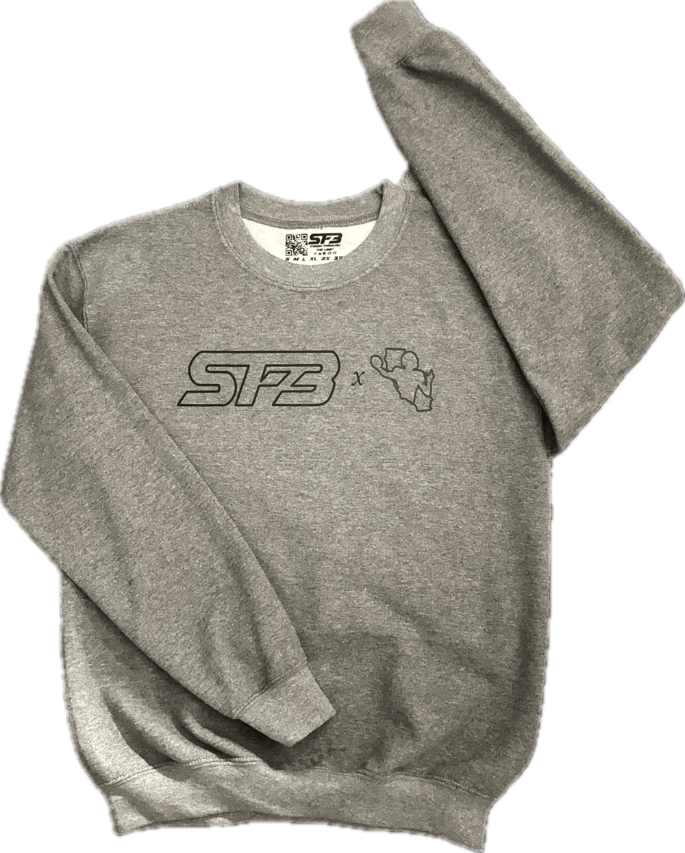 Graphite Grey SF3 X PPA Hoodie / Crew