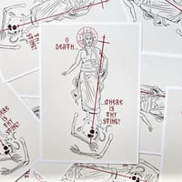 Image 1 of O Death, Where is Thy Sting? Prints