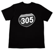 Image of The305.com Shirt - Black