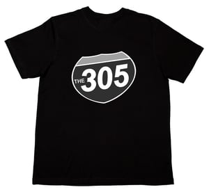 Image of The305.com Shirt - Black