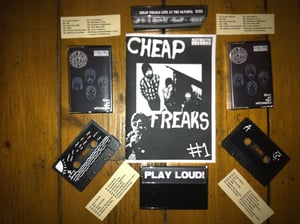 Image of CHEAP FREAKS Live Cassette/Fanzine!