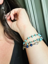 Image 8 of campitos turquoise arrow charm bracelet