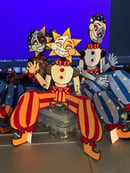 Image 2 of Fnaf printable puppet Sun moon and eclipse 